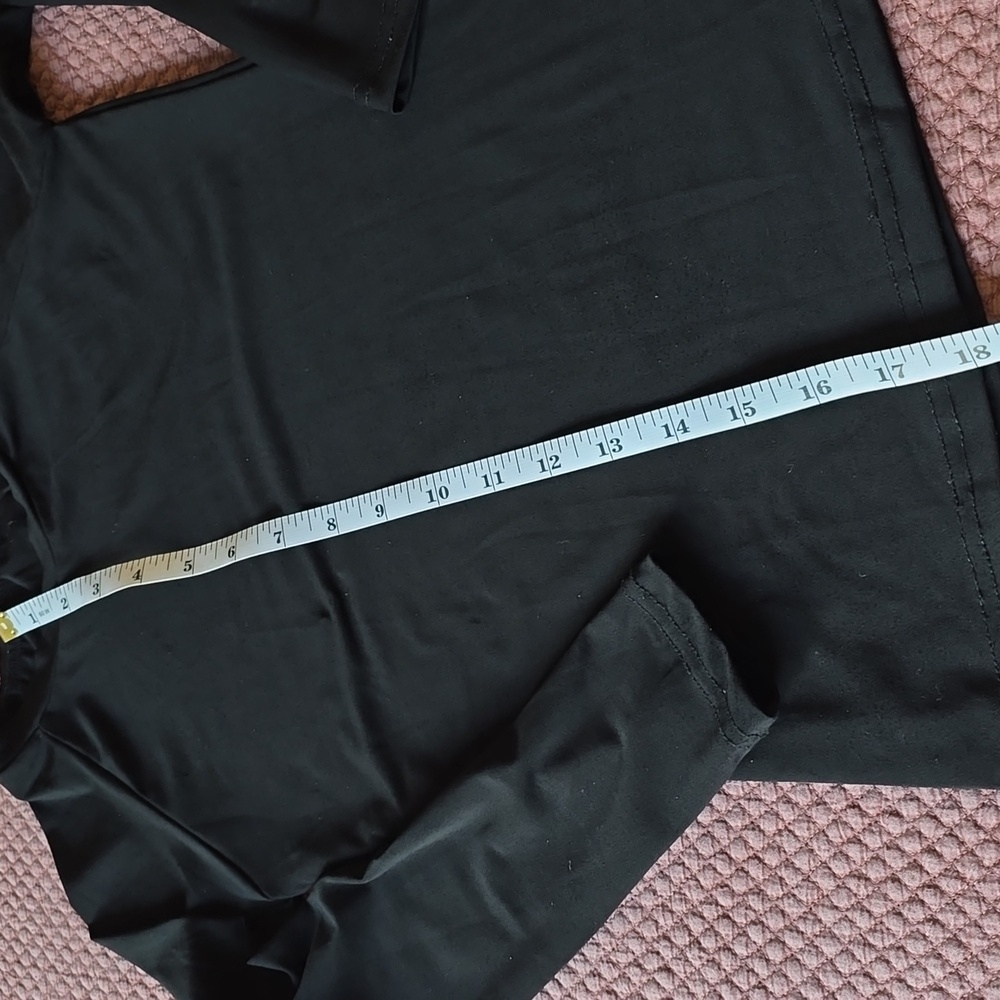 Girls Black Long Sleeve Dance Top - Picture 7 of 13